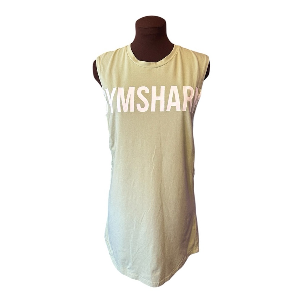 Gymshark Women's Sage Green Muscle Tee